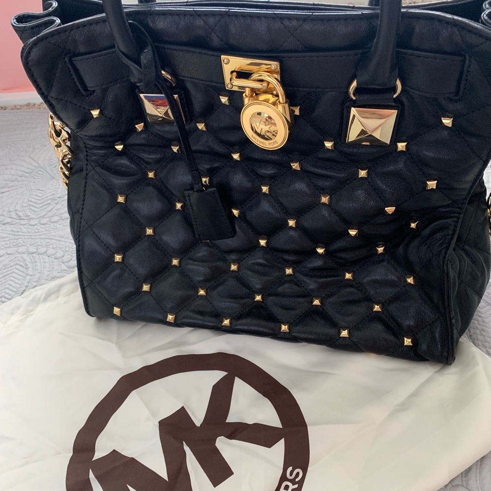 Michael Kors Studded Hamilton Bag | Like New